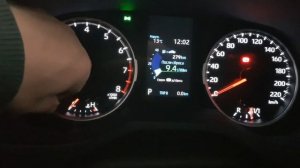 регулировка яркости приборов на Toyota RAV4 New