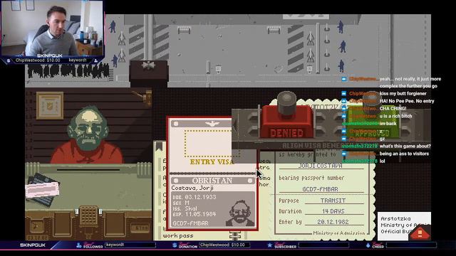 Papers, Please - Covid travel experience simulator - 26/03/2021 смотреть онлайн