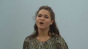 ''По сеничкам Дуняшенька гуляла'' русская народная песня обр. С. Василенко -поёт  Вероника