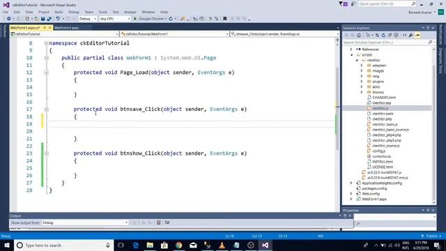 ckeditor on asp.net web forms and saving retrieving ckeditor content in SQL database using C#. смотреть онлайн