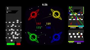 Black Hole Battle - Algodoo Marble Race