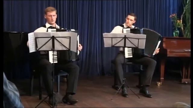 Klaus Badelt/Hans Zimmer Pirates of the Caribbean Suite ost from Accordion duo "Eternal Sound" смотреть онлайн