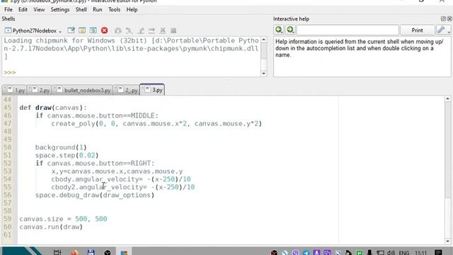 Pymunk in Nodebox for OpenGL. Частина 1 смотреть онлайн
