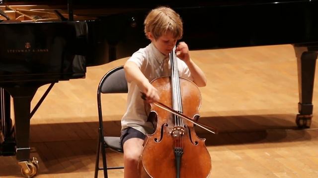 FAURÉ Форе Пробуждение 'Après un rêve' - Maxime GRIZARD - 1er prix de violoncelle 10-13 ans FLAME (e смотреть онлайн