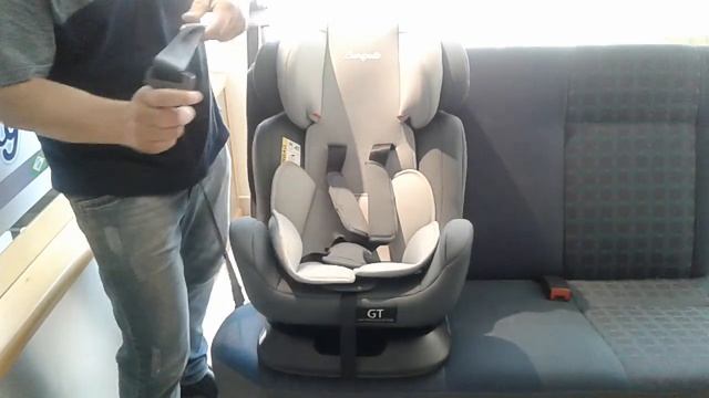Cadeira GT Burigotto do recém nascido até 36kg instalação. смотреть онлайн