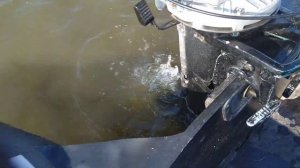 лодочный мотор гибрид, ветерок 8 Выхлоп в воду