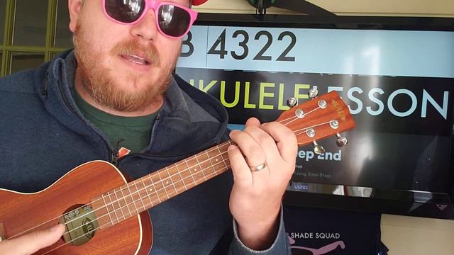 How To Play Deep End ukulele Fousheé easy ukulele tutorial beginner lesson chords смотреть онлайн