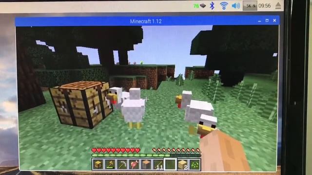 Minecraft 1.12 on Raspberry Pi 3 смотреть онлайн