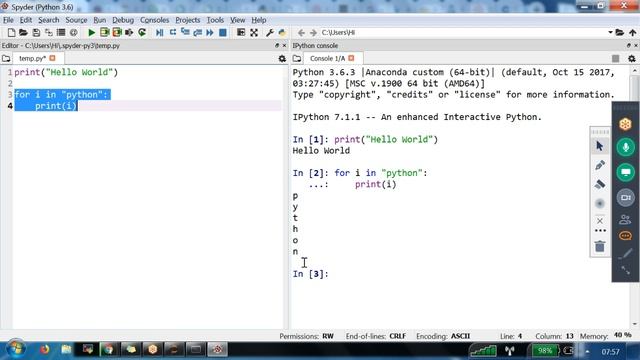 HELLO WORLD PROGRAMME IN PYTHON 24JAN смотреть онлайн