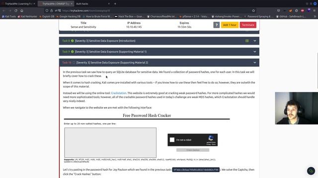 TryHackMe - OWASP Top 10 Walkthrough P.1 (CompTIA PenTest+) смотреть онлайн