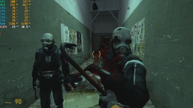 ATI Radeon HD 3000 (Встроенная графика) Тест в играх