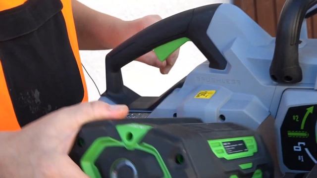 Ego Akku-Motorsägen 35 cm oder 45 cm vorgestellt mit Vergleich und Extrem-Test im Holz смотреть онлайн