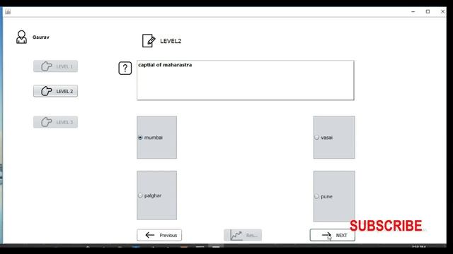 Java Offline Quiz Application смотреть онлайн