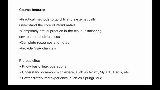 lesson1、Cloud Native Architecture- Course introduction смотреть онлайн