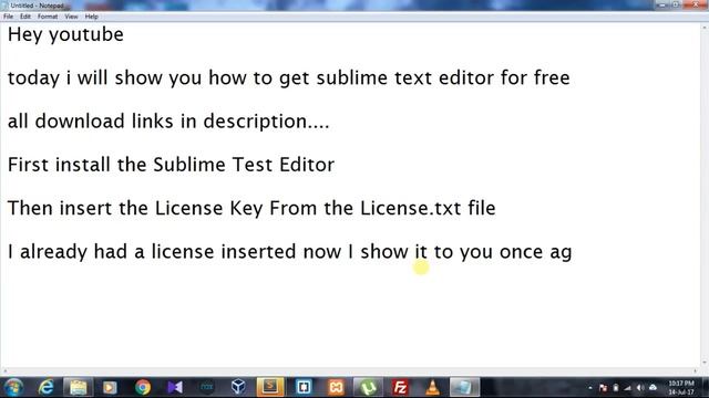 How To Get Sublime Text 3 License Key Free(Build 3126) with Activation Key | 2017 100% Working Crac смотреть онлайн