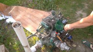 МП-800 Б. Что сделали. Как легко и просто завести. Работа помпы.