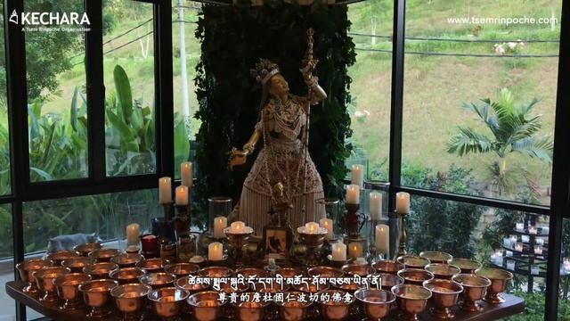 Tsem Rinpoche’s beautiful altars at Kechara Forest Retreat (July 2018) смотреть онлайн