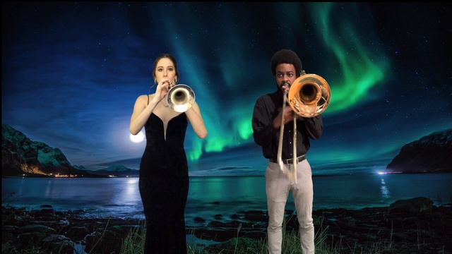 Silent Night - duet for Trumpet and Trombone смотреть онлайн