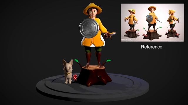 3D Character Modelling | Alice | Soumyadeep Sen | Arena Animation - Park Street смотреть онлайн