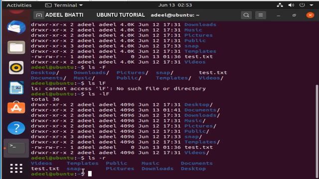 Ubuntu Command Line, Ubuntu Shell Commands, Ubuntu tutorial, Ubuntu Terminal - Ubuntu Basic Command смотреть онлайн
