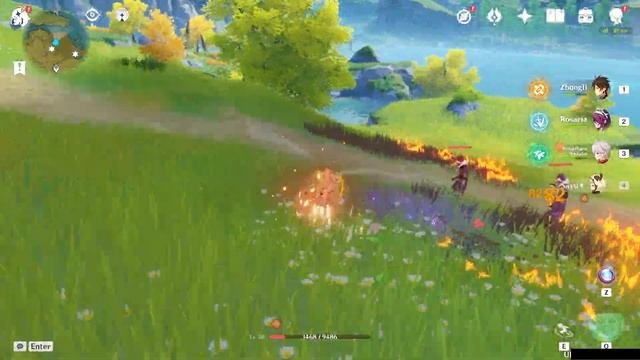 Sayu proccing Sacrificial Greatsword | Genshin Impact смотреть онлайн