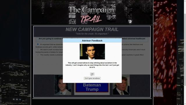 New Campaign Trail: The Bateman Presidency(Gameplay) смотреть онлайн