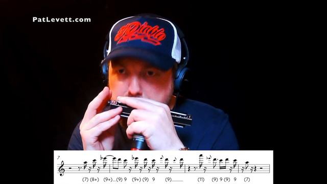 How to play 'Do I Do' on Chromatic Harmonica - Stevie Wonder solo - Transcription смотреть онлайн