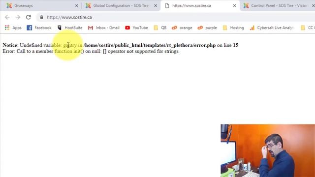 When ~Error~ is the Only Thing Showing on Your Joomla Site (White Screen Of Death) смотреть онлайн