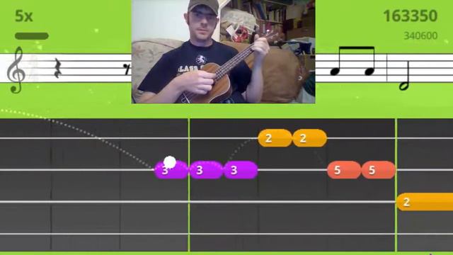 Yousician Ukulele - 'Paddy on the Railway' Gold Star Run смотреть онлайн