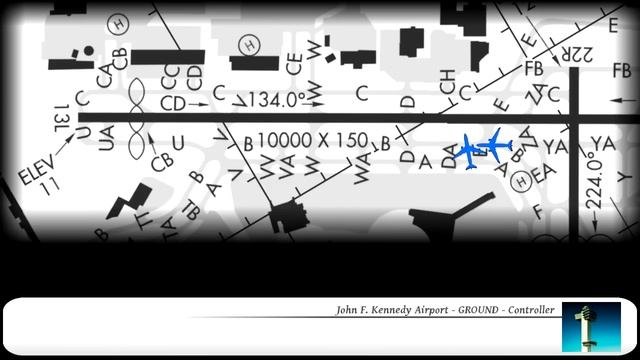 ATC - "A tough day at JFK Tower" - Visualization смотреть онлайн