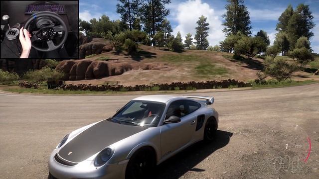 Porsche 911 GT2 RS 997 - Forza Horizon 5 (Steering Wheel + Shifter) Gameplay смотреть онлайн