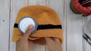 Миньон Шапочка крючком МК