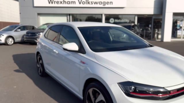 Volkswagen Polo GTI 2.0 TSI 2020 Pure White Used Car | Wrexham Volkswagen смотреть онлайн