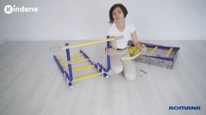 Kinderie / Комплекс «Шведская стенка ROMANA Next Pastel (Next Top)» / Инструкция по сборке