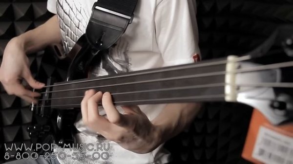 Безладовая бас-гитара STAGG BC300FL (fretless bass)