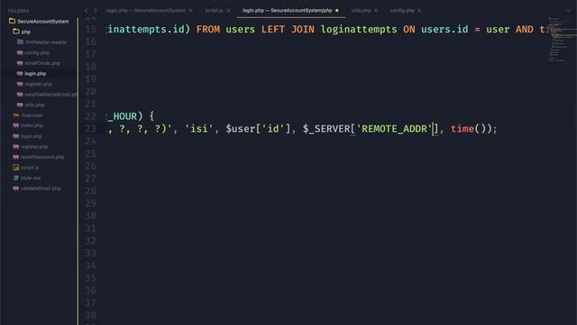 Login & Logout With Brute Force Protection - Secure PHP Authentication System from Scratch Ep. 4 смотреть онлайн