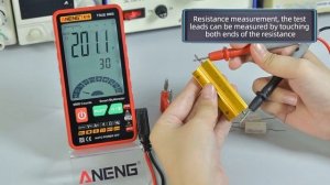 ANENG 616 Digital Multimeter | 6000 Counts, Auto-ranging, True RMS, AC DC Voltage Current Tester