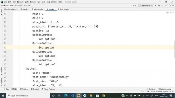 ? How To Create Math Solver Game App Using KivyMD And Python | Math Solver Game App