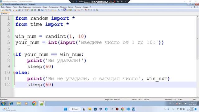 Как создать игру на Python смотреть онлайн