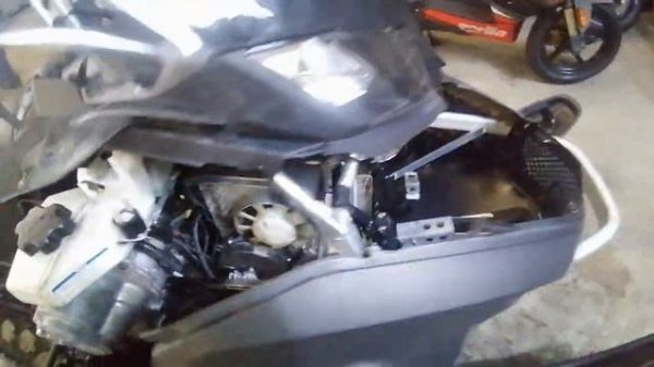 Подготовка к запуску BRP skandic 550F