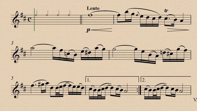 Air from Orchestral Suite No. 3 - Johann Sebastian Bach - Demo and Backing Track смотреть онлайн