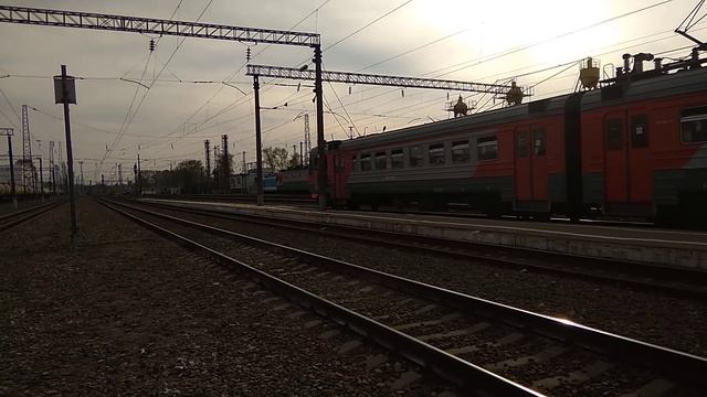 Электропоезд ЭД9М-0252 сообщением Рязань-2 - Ряжск смотреть онлайн