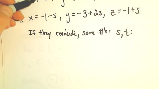 Deciding if Lines Coincide, Are Skew, Are Parallel or Intersect in 3D смотреть онлайн