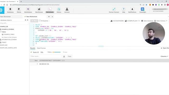 Use Snowflake’s Pivot Function with a Dynamic List of Columns смотреть онлайн