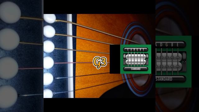 6 STRINGS GUITAR TUNER / SIMPLE STANDARD TUNING / (E A D G B E) #guitar #guitartuner #shortsvideo смотреть онлайн