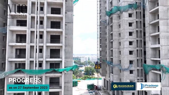 The VUE Residences | Construction Status 27th Sep 2023 | RRPC смотреть онлайн
