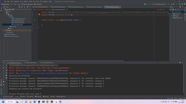 azure service bus topic send message from java смотреть онлайн