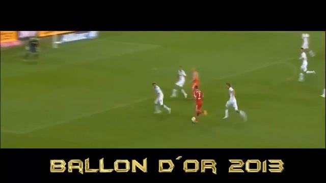 Месси, Роналду, Рибери - тройка претендентов в борьбе за золотой мяч 2013 смотреть онлайн