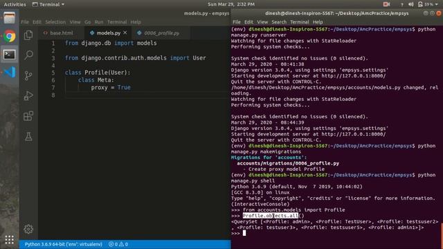 How to extend Django User model using a proxy model? Django Turorials In Nepali | Part-17 смотреть онлайн
