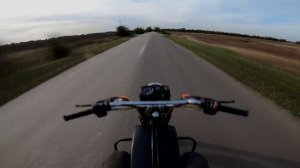 ВЫЖАЛ МАКСИМАЛКУ на МОТОЦИКЛЕ ВОСХОД 3М!!!